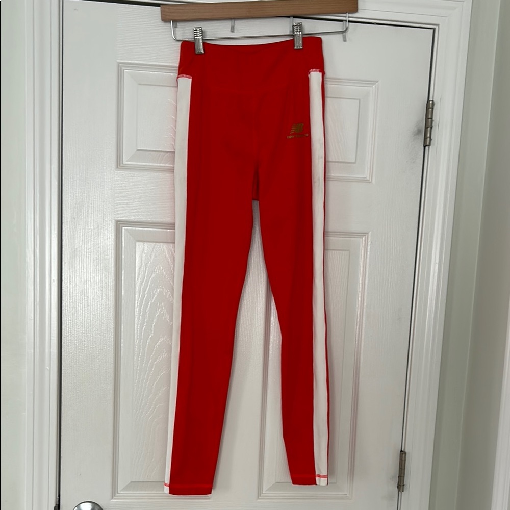 New Balance Red Leggings